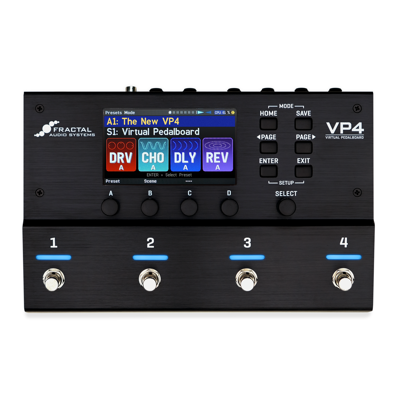 VP4 Virtual Pedalboard